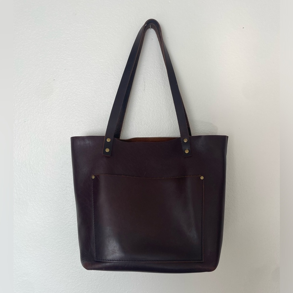 Portland Leather Tote Bag